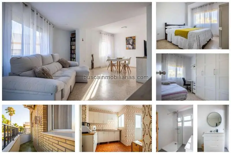 Piso en venta Alcalá de Guadaíra 3 dormitorios amplio salón baño reformado