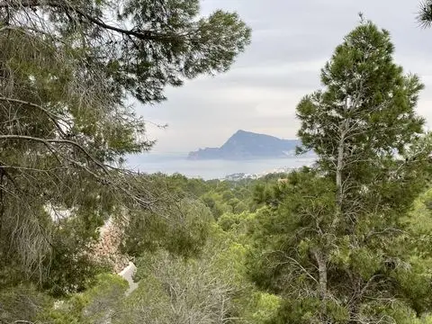Terreno en Venta Altea con Vistas al Mar
