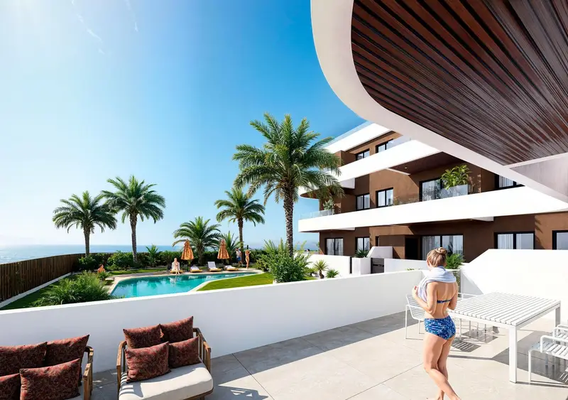 Venta de piso con piscina en Guardamar del Segura