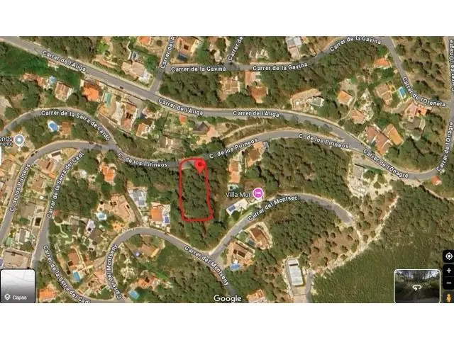 Parcela 879m2 en Venta Mas Mestre Olivella Casa Ideal