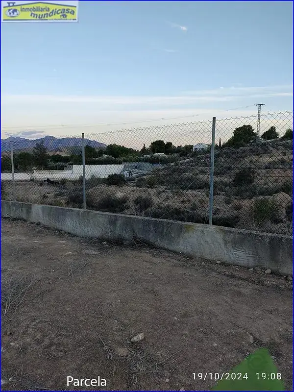 Terreno Rustico Fortuna 1000m2 Cortijo Palomas