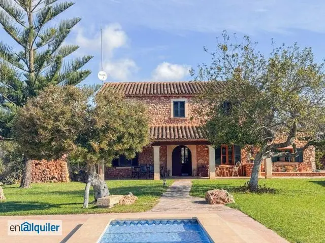 Alquiler Finca Rustica Mallorca 4 habitaciones piscina