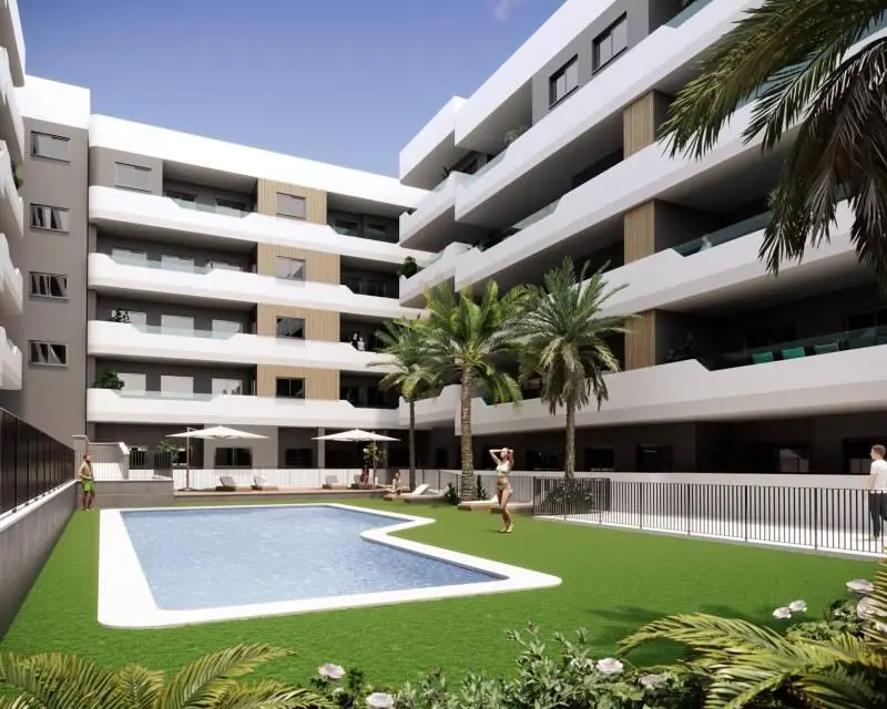 Apartamento 3 Dormitorios Santa Pola Obra Nueva