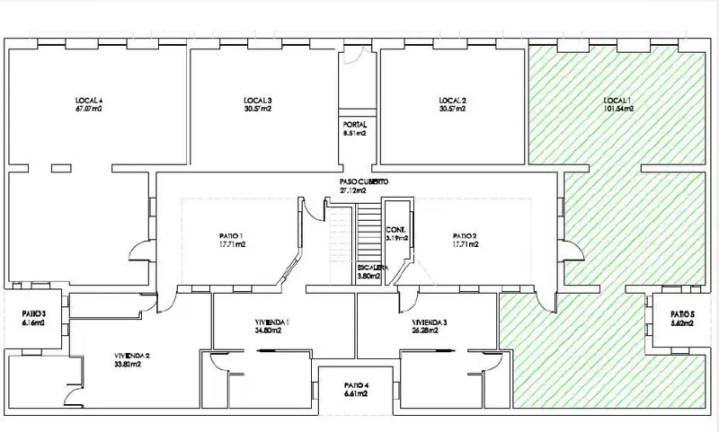 Venta Local Comercial en Madrid: 2 Locales + Vivienda