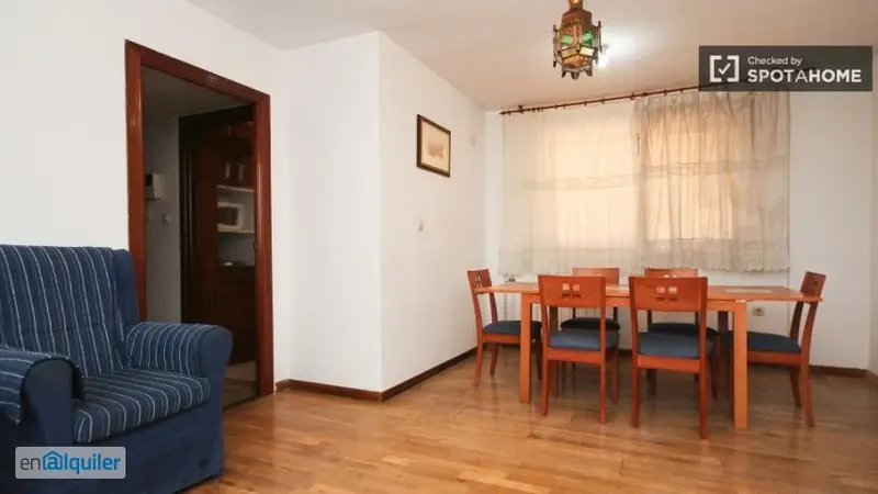 Habitaciones Amuebladas en Piso Compartido Los Pajaritos