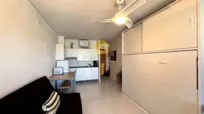 Estudio Amueblado Primera Linea de Mar con Terraza y Vistas al Golf