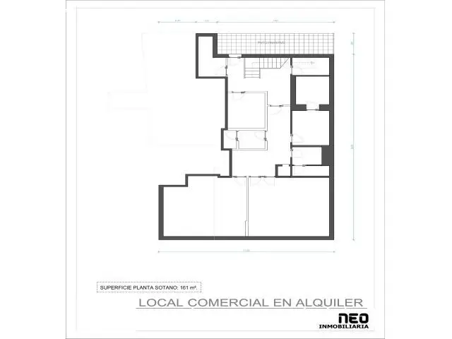 Local Comercial en Plaza San Francisco Badajoz 347m2