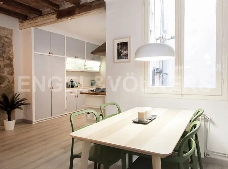 Apartamento en alquiler en Barri Gotic Barcelona 1 dormitorio