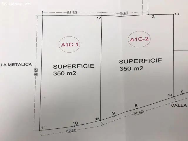 Parcela De 700M2 . Zona Casica Do. Manuel  Orientación Sur