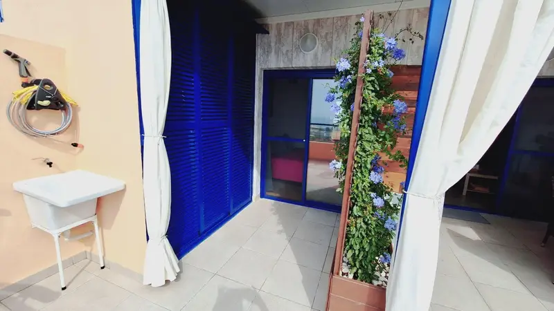 Apartamento en Mojacar con Vistas al Mar y Piscina