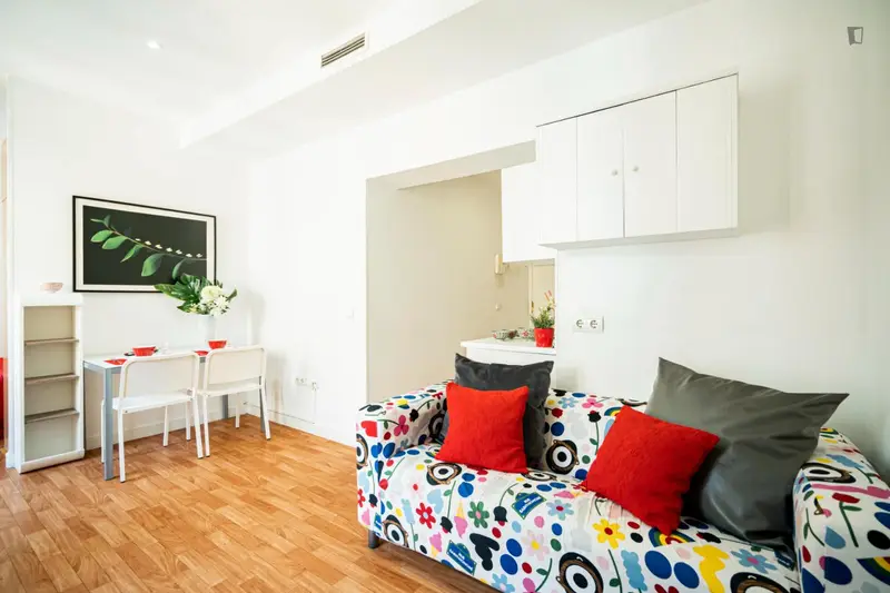 Estudio encantador en el Barrio La Latina