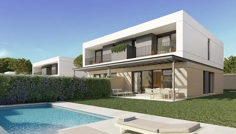 Chalet Pareado en Mallorca con Piscina - Obra Nueva
