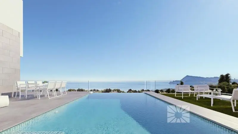 Villa de Lujo en Sierra de Altea con Vistas al Mar