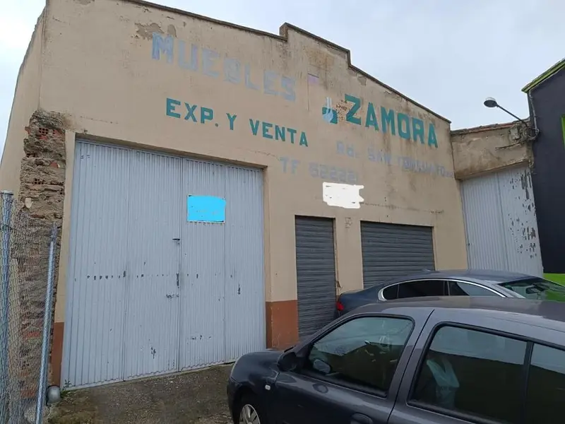 Nave Industrial en Venta Zamora 470m2 - Local Comercial y Garaje