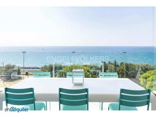 Alquiler Piso Mataro Vistas Mar Terraza Garaje