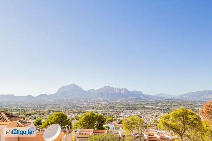 Alquiler casa piscina y trastero L'albir