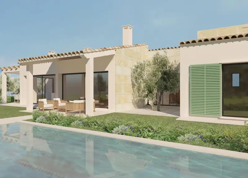 Finca Rustica en Mallorca Llave en Mano con Piscina y Jardin