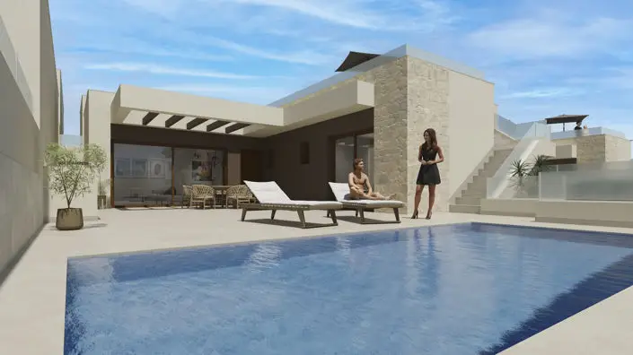 Villa en Venta Rojales Costa Blanca 3 Dormitorios Piscina Privada