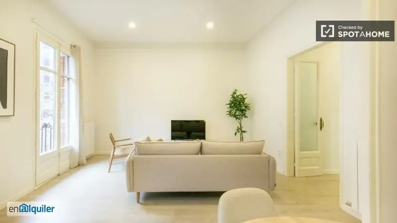 Apartamento 2 habitaciones Muntaner Alquiler Corporativo Barcelona