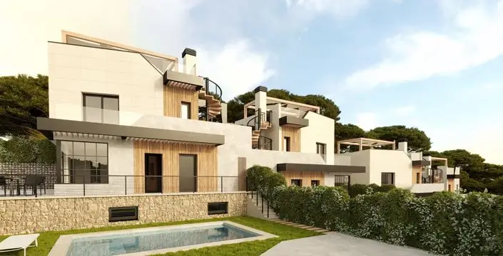 Villas de Lujo en Polop Costa Blanca 3 Dormitorios Piscina Privada