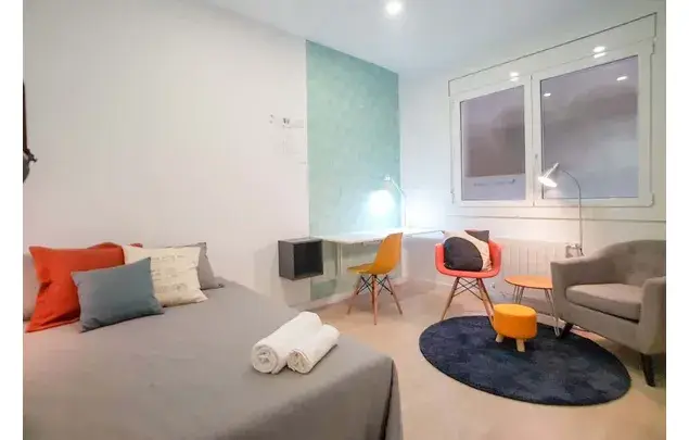 Habitaci	ón 124m	² en Barcelona Alquiler a Largo Plazo