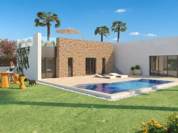 Casa Villa 3 Dormitorios Algorfa Alicante Cerca Mar Golf
