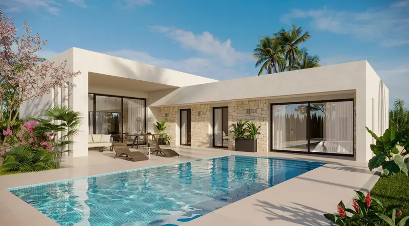 Villa en Aspe con Piscina y Terraza