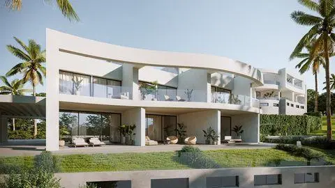 Adosados de Lujo en Riviera del Sol con Vistas al Mar