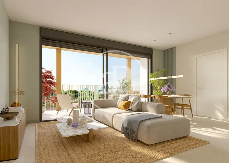 Venta Obra Nueva Montjuic: Pisos 1 2 y 3 Dormitorios