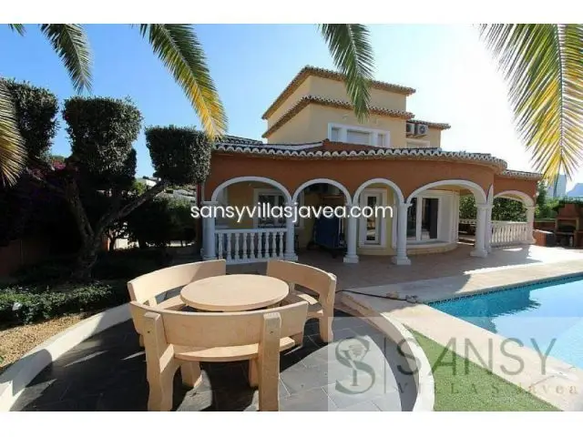 Casa Chalet En Venta Calpe Alicante 4 Dormitorios Piscina