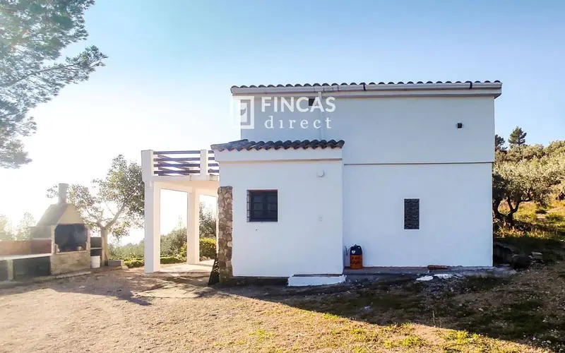 Masía con 4 habitaciones y barbacoa en Tortosa
