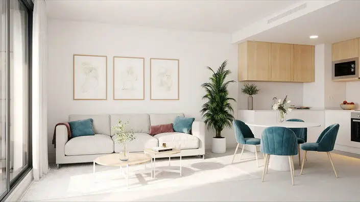 Apartamento 2 Dormitorios Malaga Distrito Zeta