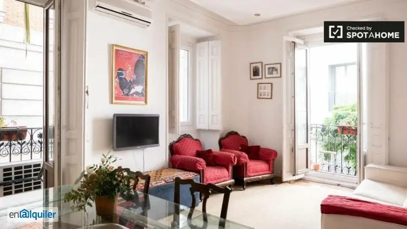 Apartamento con encanto en Madrid Centro cerca del Real Jardín Botánico