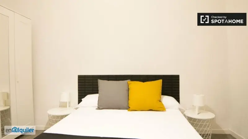 Habitacion Doble Moderna Madrid Centro Gran Via