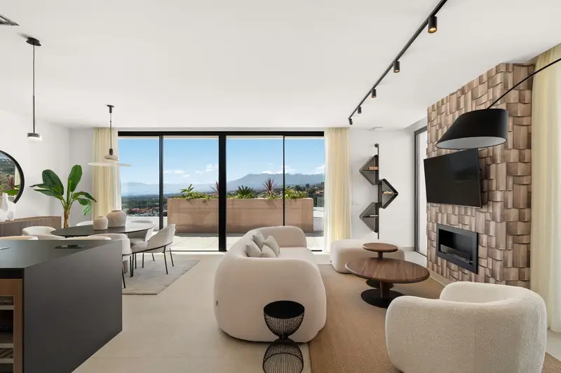 Adosado 3 Dormitorios Lujo Artola Alta Marbella Vistas Panoramicas