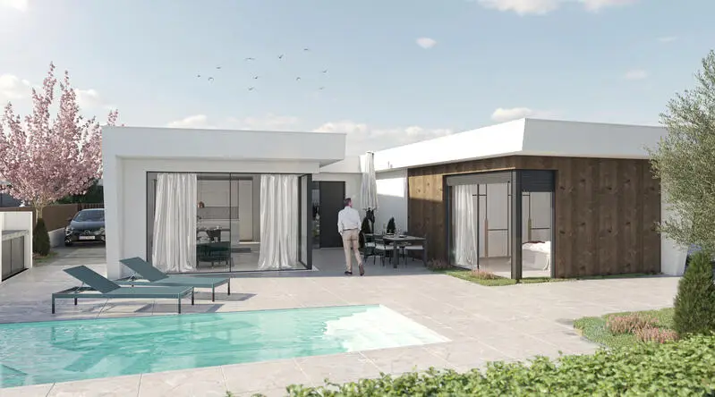 Villa en Altaona Golf Murcia 3 dormitorios piscina privada