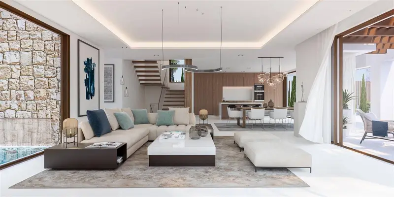 Villa en Venta Marbella Golden Mile 4 Dormitorios Piscina Privada