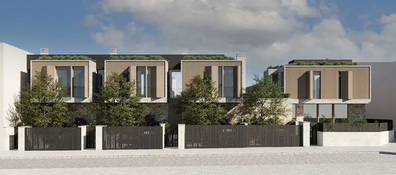 Moderno adosado de nueva construcción con piscina en Palma
