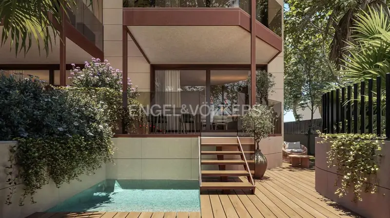 Apartamento en Castelldefels 3 dormitorios 2 baños Entrega 2027