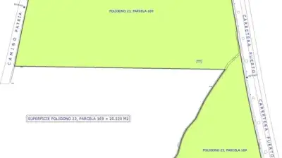 Finca Rustica en Venta Carretera del Puerto 20520m2