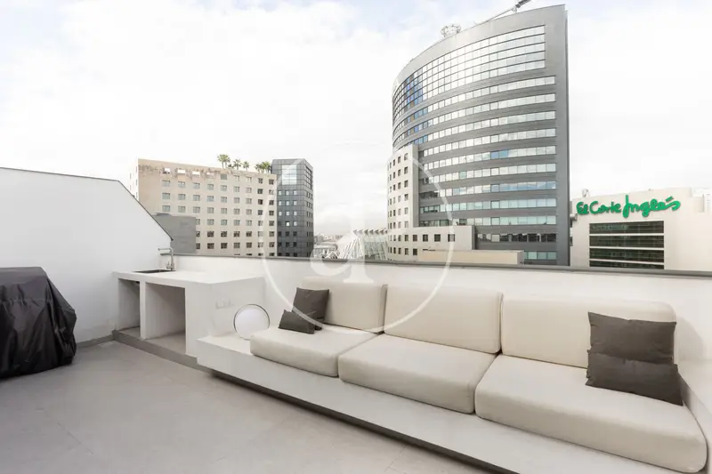 Atico Duplex en Ciudad Artes Ciencias Terraza Garaje