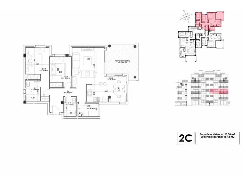 Apartamento en Cala Millor con 2 dormitorios y 2 baños