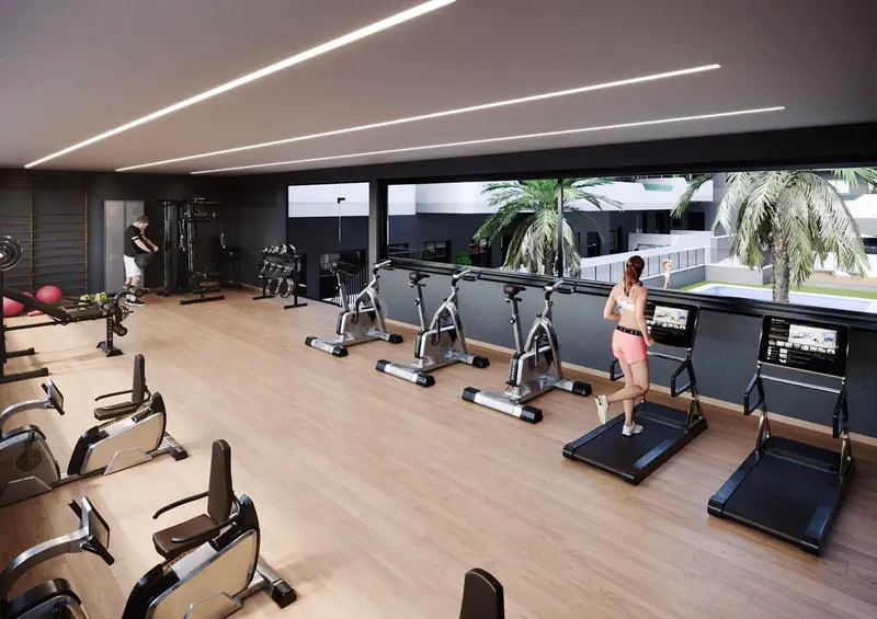 Apartamento 2 Dormitorios Santa Pola Piscina Gimnasio