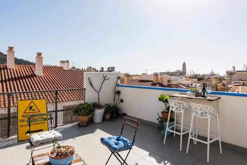 Ático con Licencia Turística Centro Histórico Málaga