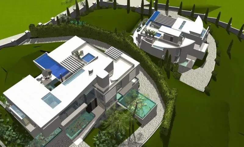 Parcelas con Proyectos de Villas en El Madroñal Málaga