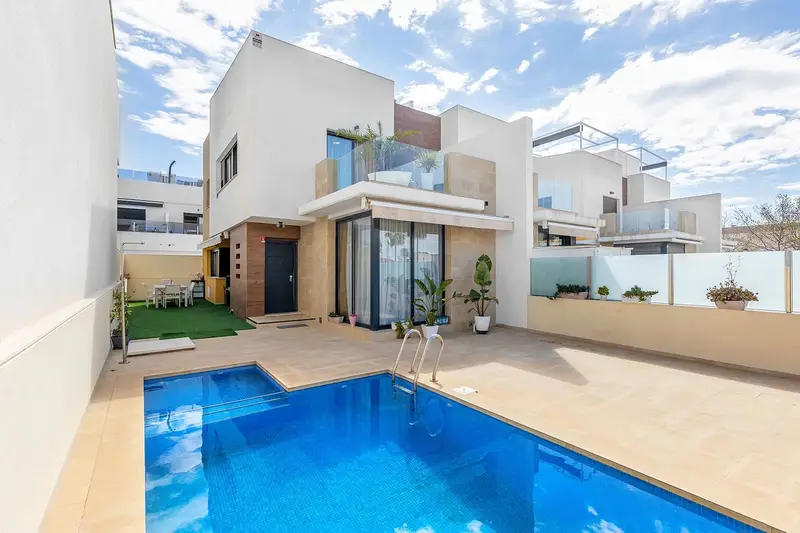 Adosado 3 Dormitorios 3 Baños Lo Pagan Murcia Piscina Privada