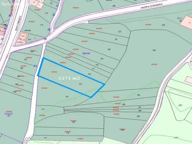 Terreno Urbano en Malpica de 1271 m2 cerca de la Playa