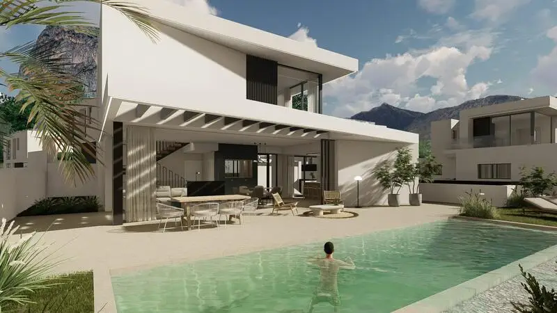 Villa en Polop 3 Dormitorios 3 Baños Piscina