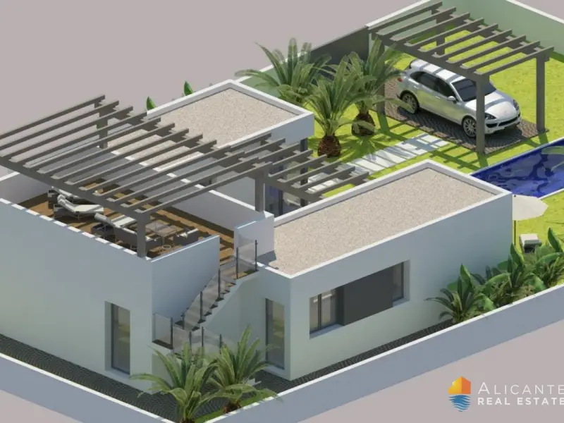 Villa Moderna con Piscina en Benijófar Costa Blanca