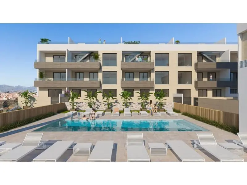 Atico en venta en complejo nuevo Aguilas Murcia